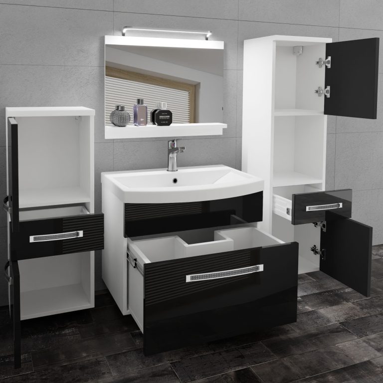 Mobili da bagno Belini Premium Glamour 82 GLA P 5/0/W/B/0/MB/PP