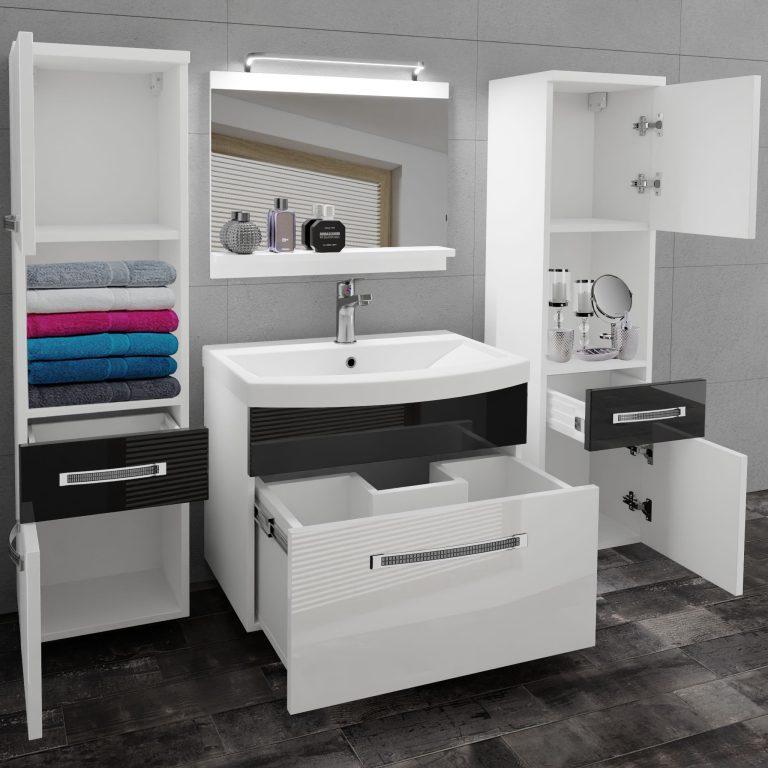 Mobili da bagno Belini Premium Glamour 103 GLA P 6/0/W/WB/0/MB/PP