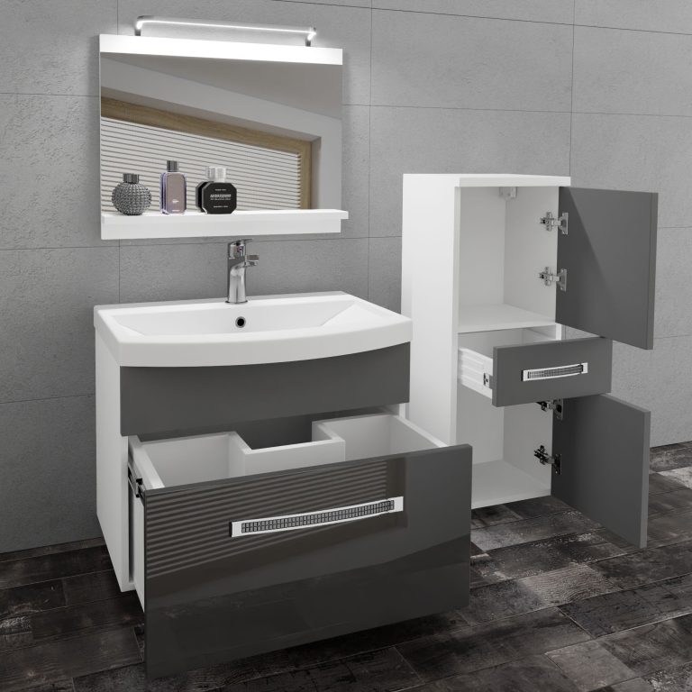 Mobili da bagno Belini Premium Glamour 34 GLA PM 2/0/W/SSR/0/MB/PP