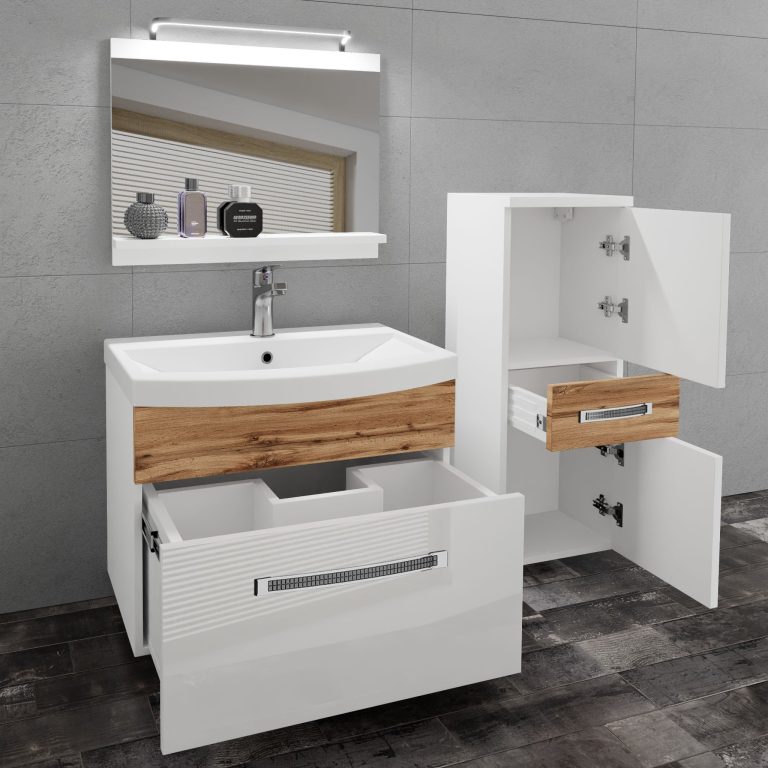 Mobili da bagno Belini Premium Glamour 36  GLA PM 2/0/W/WDW/0/MB/PP
