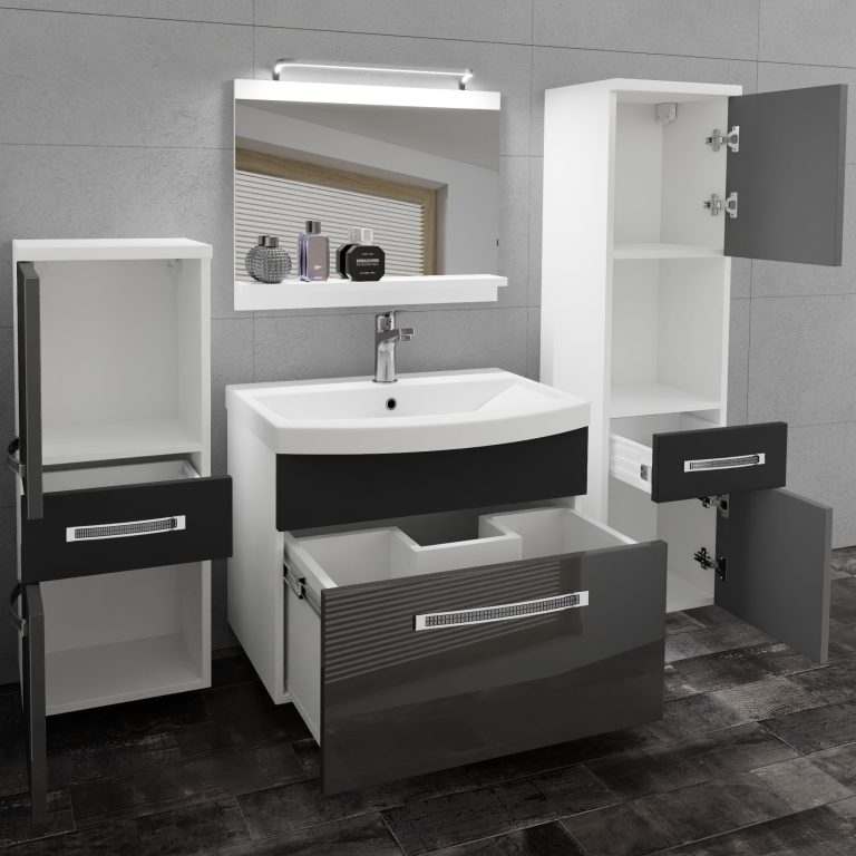 Mobili da bagno Belini Premium Glamour 89 GLA PM 5/0/W/SB/0/MB/PP