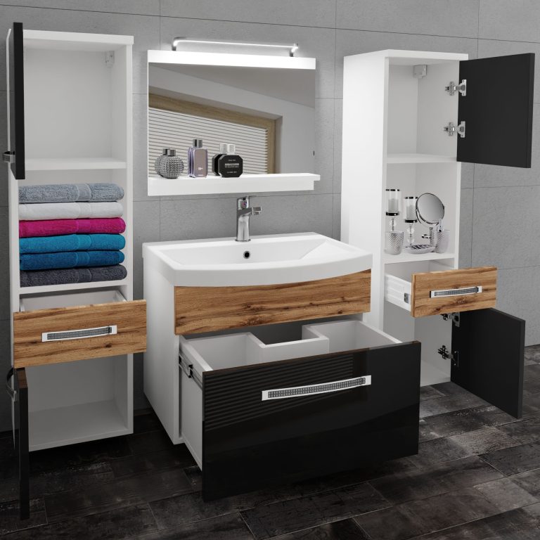 Mobili da bagno Belini Premium Glamour 114 GLA PM 6/0/W/BDW/0/MB/PP