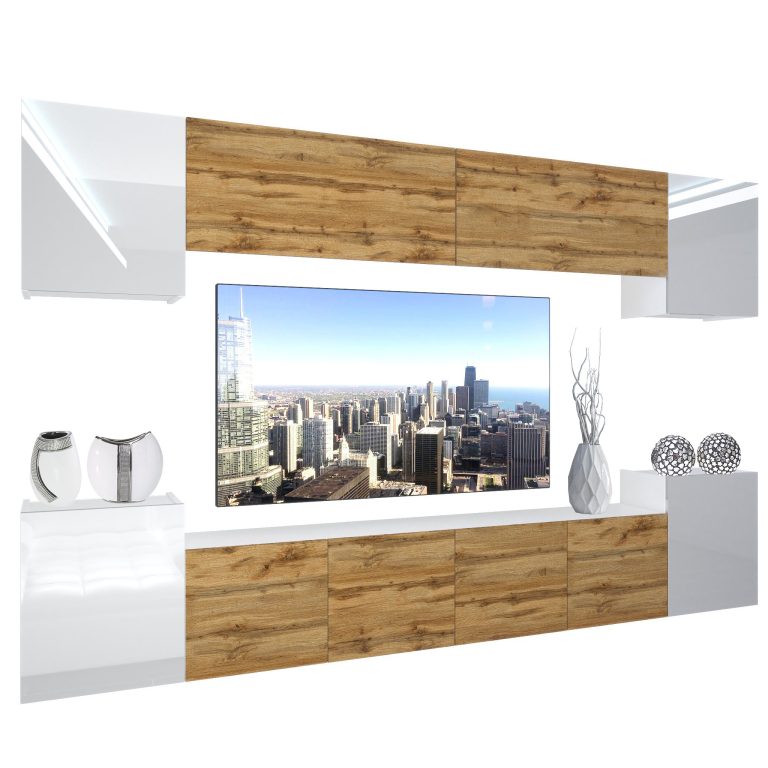 Parete attrezzata Belini Premium Nexum 63  NEX 4/0/W/WDWWDW/0/0/PP