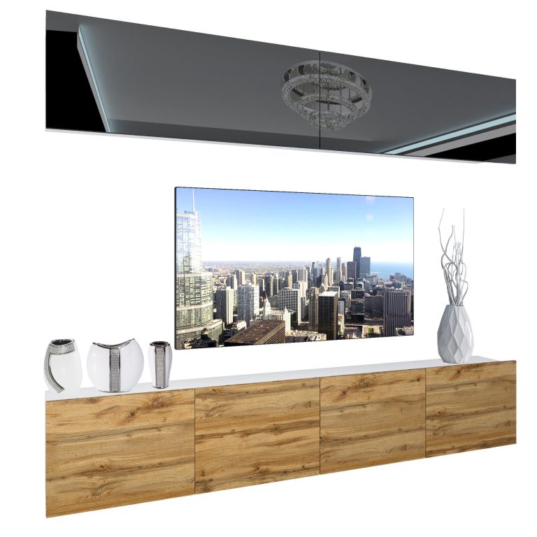 Parete attrezzata Belini Premium Nexum 94 NEX 6/0/W/BDW/0/0/PP