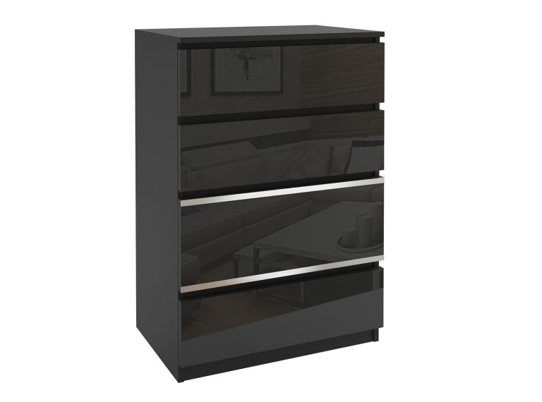 Comò 29 Belini nero Produttore BH KOM1/2/B/B/4B/0
