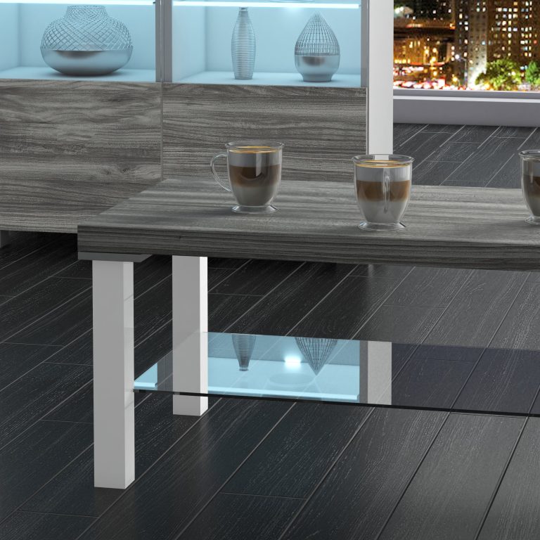 Tavolino da salotto Belini Premium Full Version legno grigio antracite glamour 2 Produttore NEX SK1/0/W/GW/0/0






