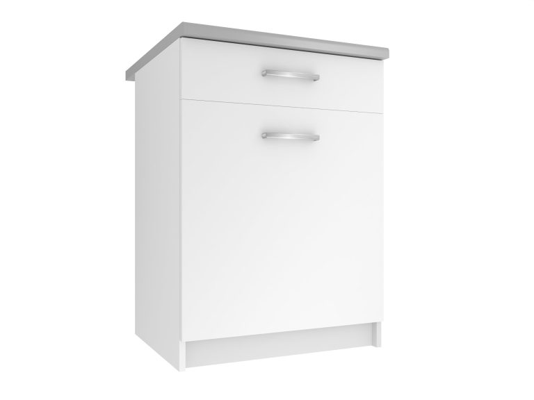 Mobile da cucina Belini inferiore con cassetti 60 cm bianco opaco con piano di lavoro Produttore TOR SDSZ1-60/0/WT/WT/0/E
