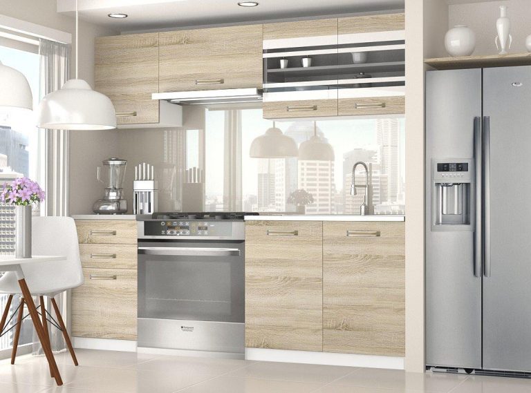 Mobili da cucina 120 cm in rovere Wotan rovere Sonoma senza piano di lavoro Produttore TOR ALINA/3/WT/DS/BB/F