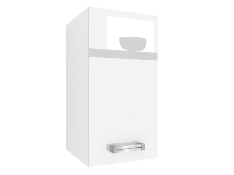 Mobile da cucina Belini superiore 30 cm bianco lucido Produttore INF SG30/1/WT/W/0/D