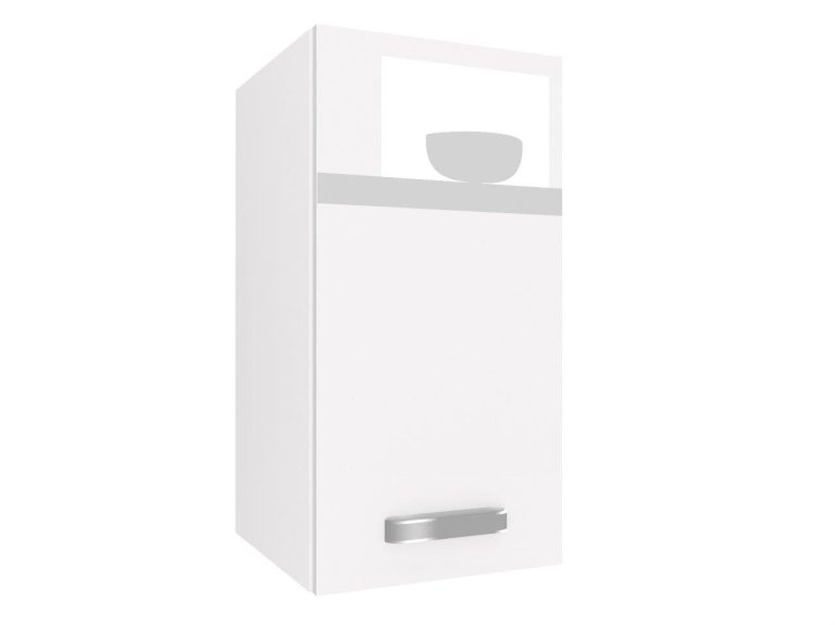 Mobile da cucina Belini superiore 30 cm bianco lucido Produttore INF SG30/1/WT/W/0/F