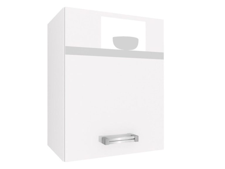 Mobile da cucina Belini superiore 45 cm bianco lucido Produttore INF SG45/1/WT/W/0/D