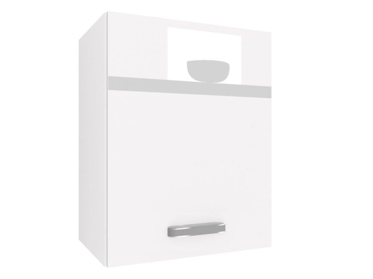 Mobile da cucina Belini superiore 45 cm bianco lucido Produttore INF SG45/1/WT/W/0/F