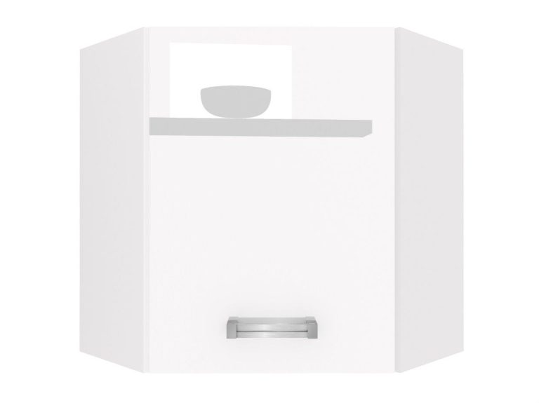 Mobile da cucina Belini angolare superiore 60 cm bianco lucido Produttore INF SGN60/1/WT/W/0/D

