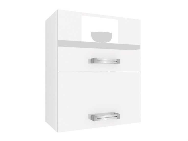 Mobile da cucina Belini superiore 60 cm bianco lucido Produttore INF SGP2-60/1/WT/W/0/D