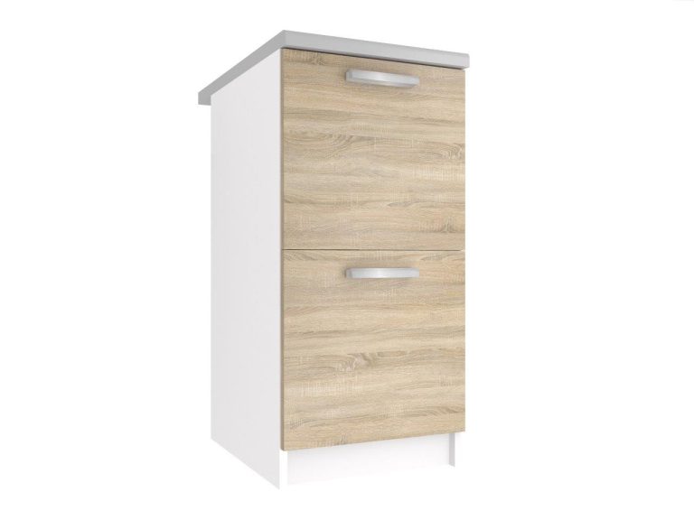 Mobile da cucina Belini inferiore 40 cm rovere sonoma senza piano di lavoro Produttore TOR SD2-40/0/WT/DS/BB/T