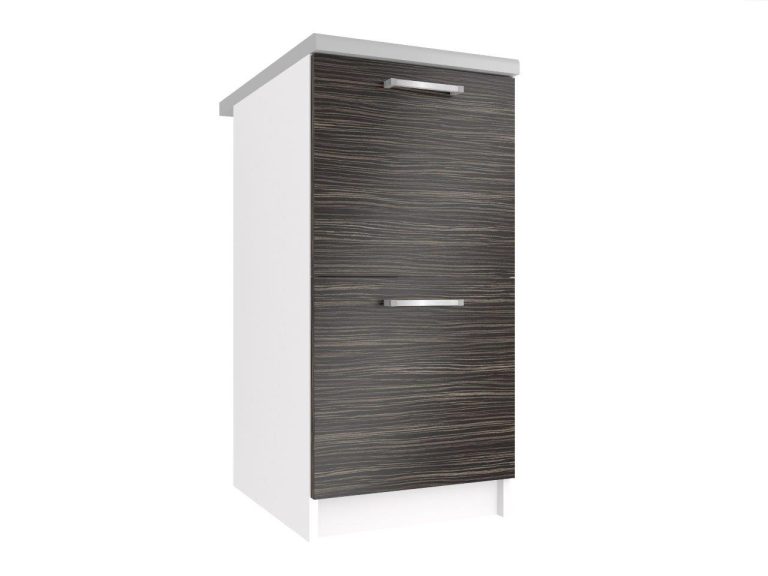 Mobile da cucina Belini inferiore 40 cm ebano reale senza piano di lavoro Produttore TOR SD2-40/0/WT/HK/BB/P