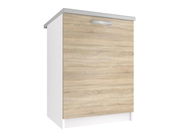 Mobile da cucina Belini inferiore 60 cm rovere sonoma con piano di lavoro Produttore TOR SD60/0/WT/DS/0/T