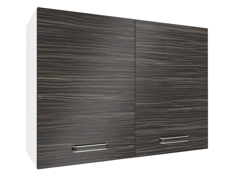 Mobile da cucina Belini superiore 80 cm ebano reale Produttore TOR SG80/1/WT/HK/0/F
