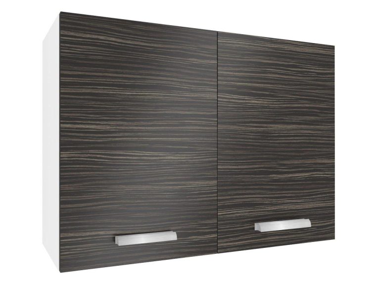 Mobile da cucina Belini superiore 80 cm ebano reale Produttore TOR SG80/1/WT/HK/0/T
