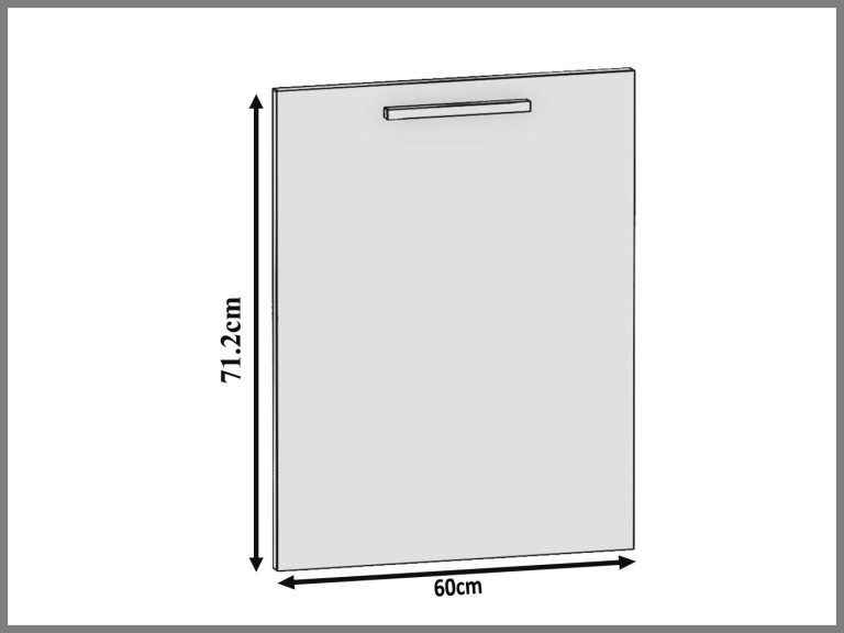 Pannello per lavastoviglie Belini coperto 60 cm rovere sonoma Produttore TOR PZ60/1/WT/DS/0/B1