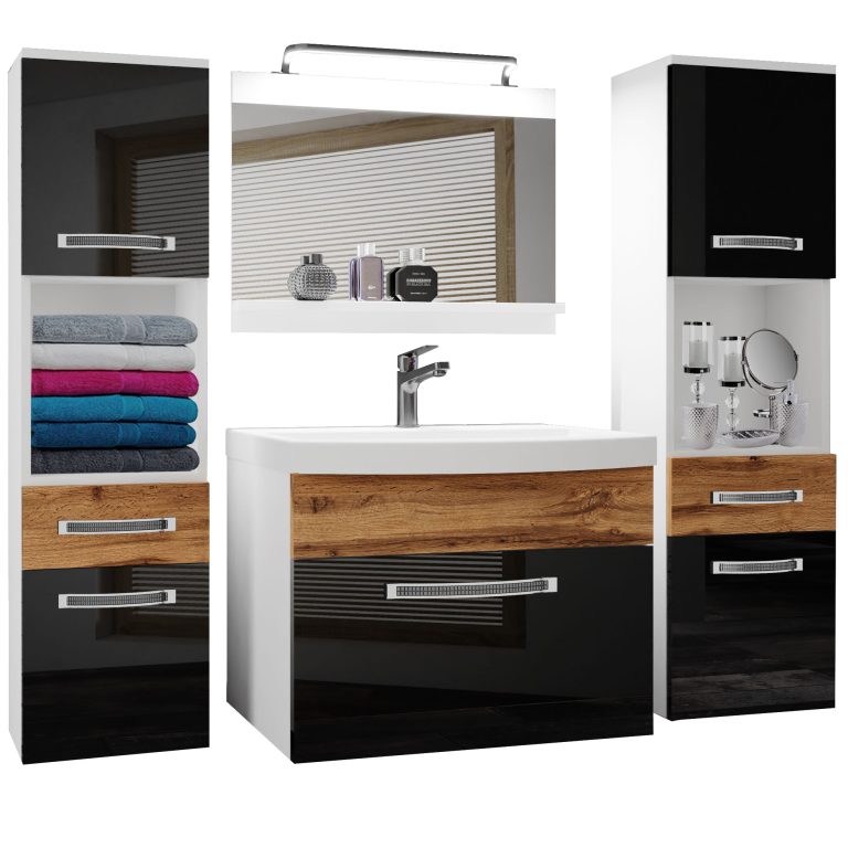 Mobili da bagno Belini Premium Glamour 114 GLA PM 6/0/W/BDW/0/MB/PP