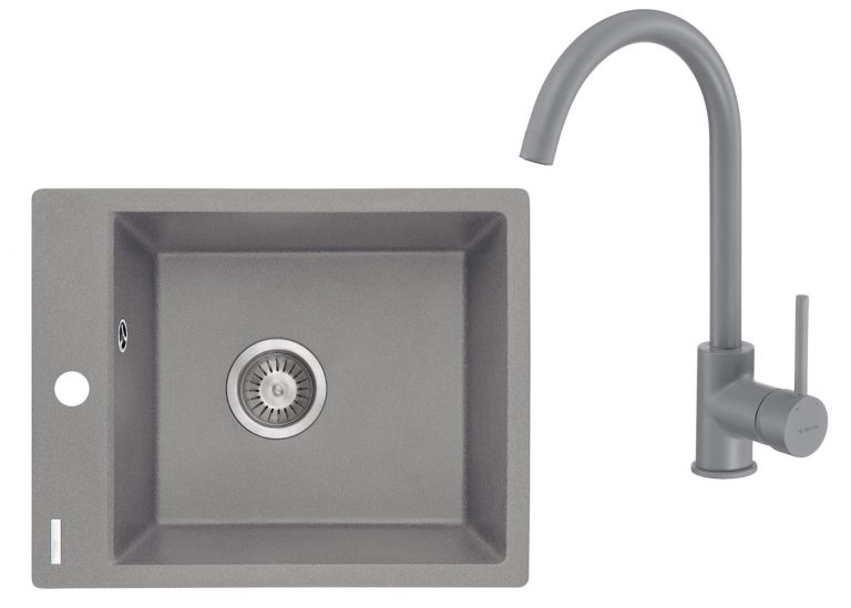 SET IN OFFERTA: Lavello in granito + Rubinetto da cucina ZRC S103 / BEU S62M