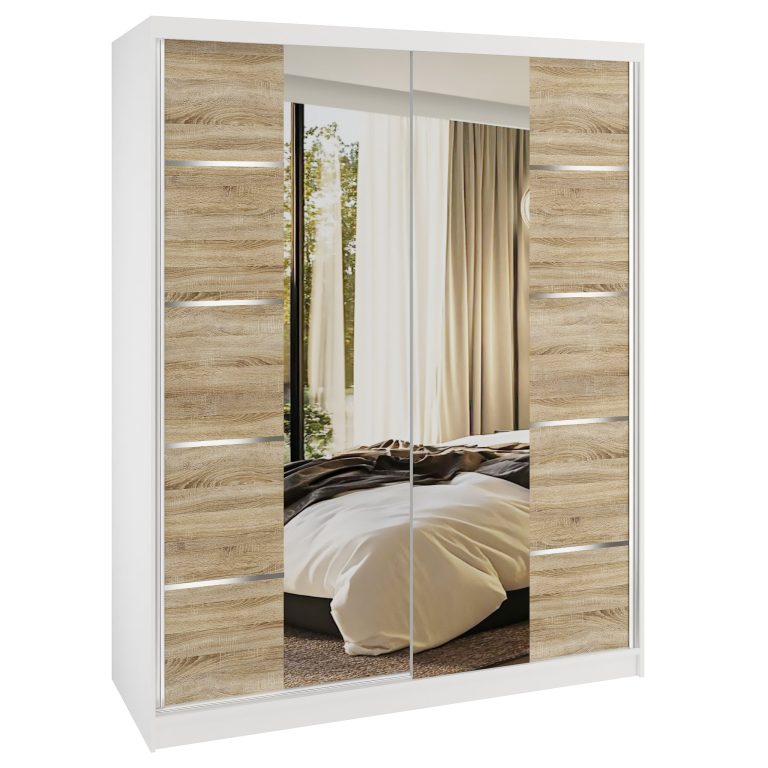 Armadio scorrevole SERENITY 133 cm rovere sonoma opaco Produttore ME SERENITY SZP6/0/W/DS/0/HIAL