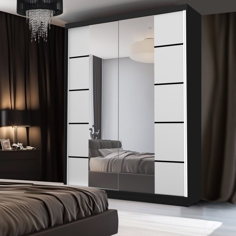 Armadio scorrevole SERENITY 133 cm bianco opaco Produttore ME SERENITY SZP6/0/B/W/0/HIAL