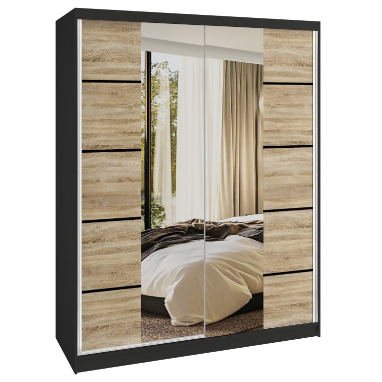 Armadio scorrevole SERENITY 133 cm rovere sonoma opaco Produttore ME SERENITY SZP6/0/B/DS/0/HIAL