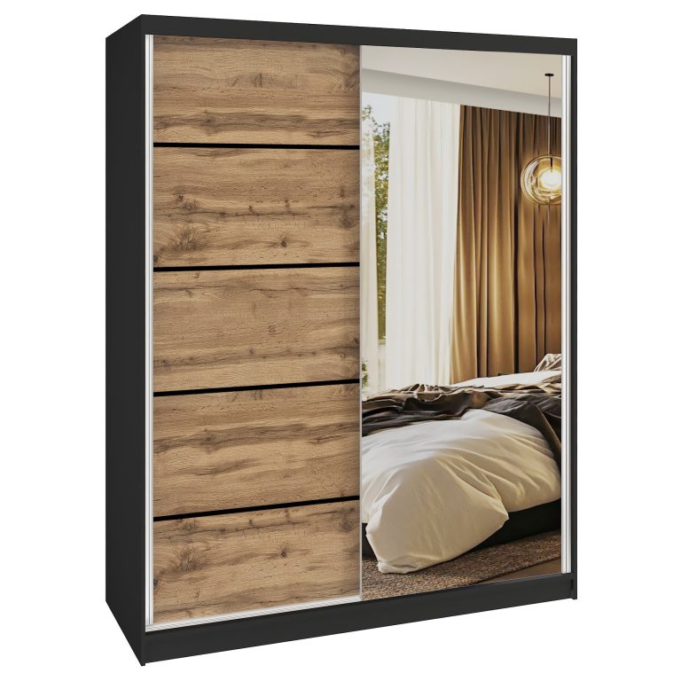 SERENITY armadio scorrevole 133 cm rovere wotan opaco Produttore MBP SERENITY SZP6/0/B/DW/0/HIAL