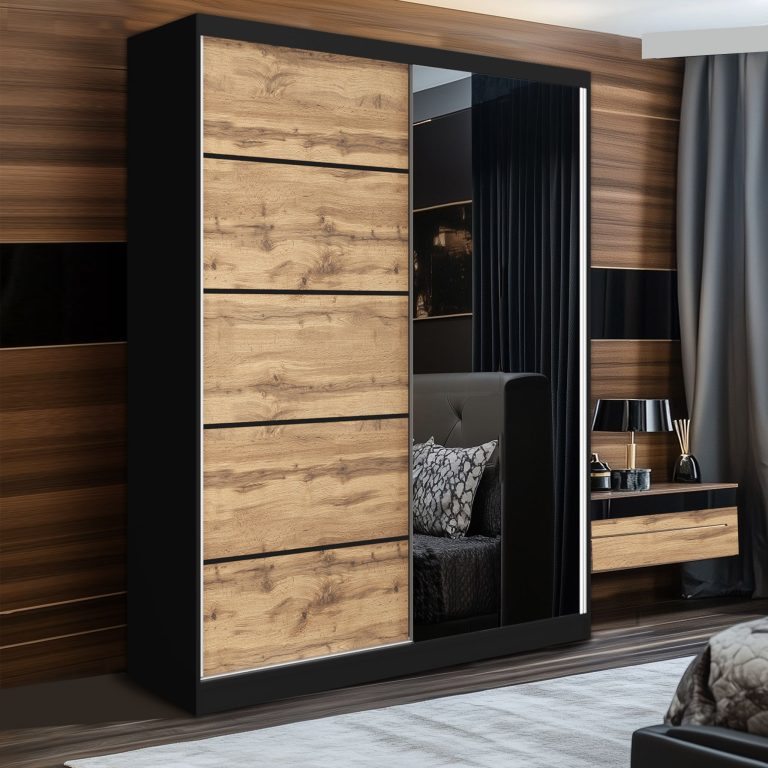SERENITY armadio scorrevole 133 cm rovere wotan opaco Produttore MBP SERENITY SZP6/0/B/DW/0/HIAL