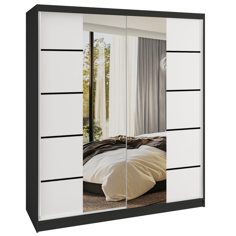 Armadio scorrevole SERENITY 158 cm bianco opaco Produttore ME SERENITY SZP7/0/B/W/0/HIAL