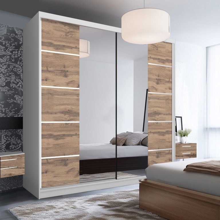 SERENITY armadio scorrevole 200 cm rovere wotan opaco Produttore ME SERENITY SZP5/0/W/DW/0/HIAL