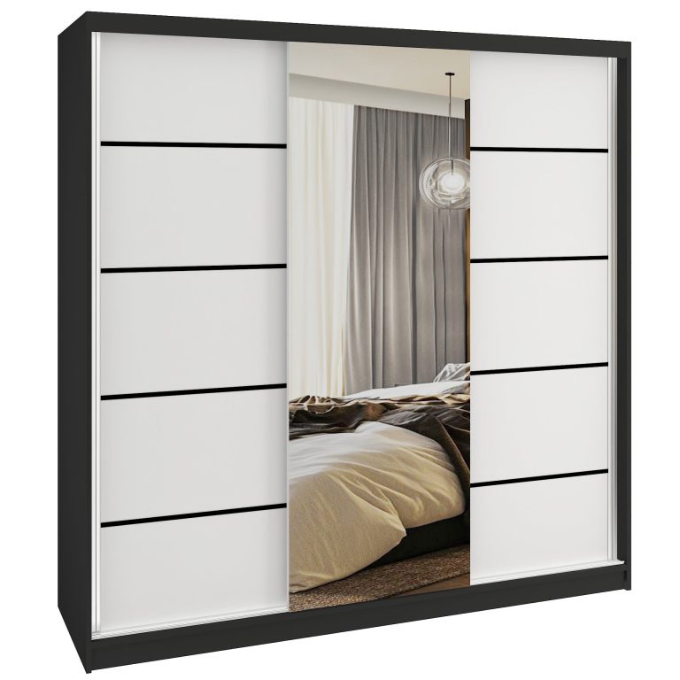 Armadio scorrevole SERENITY 200 cm bianco opaco Produttore MT SERENITY SZP5/0/B/W/0/HIAL