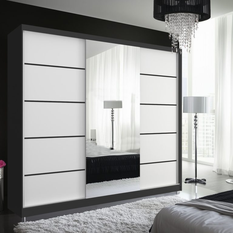 Armadio scorrevole SERENITY 200 cm bianco opaco Produttore MT SERENITY SZP5/0/B/W/0/HIAL