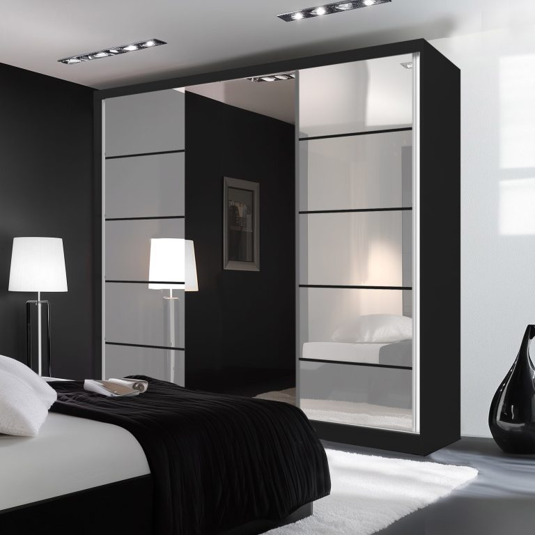 Armadio scorrevole SERENITY 200 cm bianco lucido Produttore MTG SERENITY SZP5/0/B/W/0/HIAL