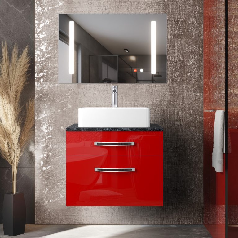 Set di mobili da bagno Euphoria EUP P 60/0/W/R/0/BK/MB