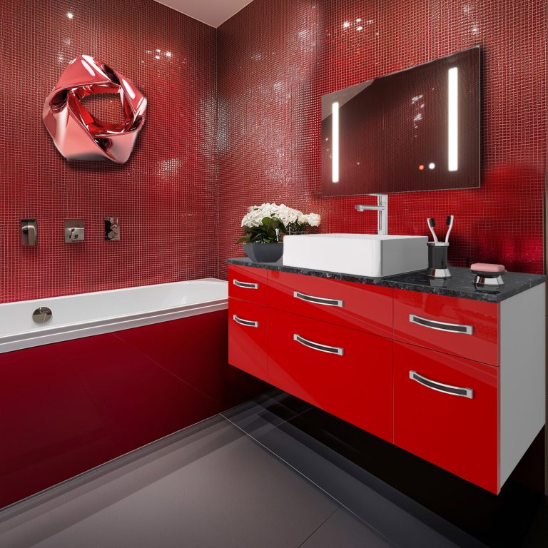 Set di mobili da bagno Euphoria EUP P 120/0/W/R/0/BK/MB