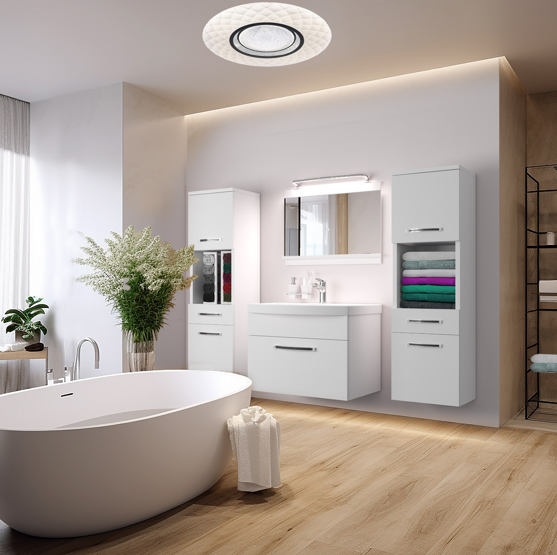 Arredamento bagno elegante e funzionale