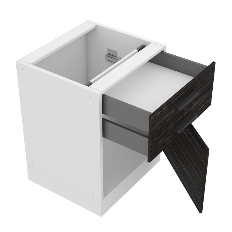 Belini Base con cassetti Premium versione completa 60 cm ebone senza piano di lavoro Produttore TOR SDSZ60/0/WT/HK/0/B1/PP
