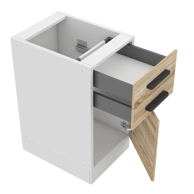 Belini Mobile base con cassetti Premium Versione completa 40 cm rovere Sonoma senza piano di lavoro Produttore TOR SDSZ40/0/WT/DS/0/B1/PP








