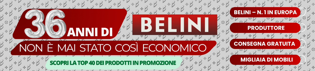 36 anni di BELINI