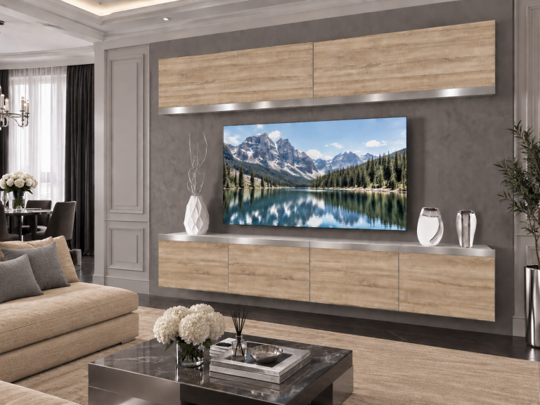 Parete attrezzata Prestige 200 cm TV/RTV rovere rovere wotan rovere sonoma Produttore IMP P Brando 6/5/W/DS/0/0/SL