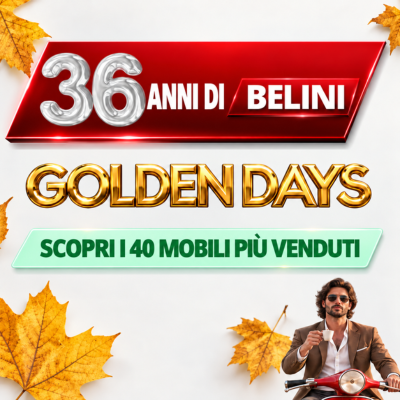 36 anni di BELINI